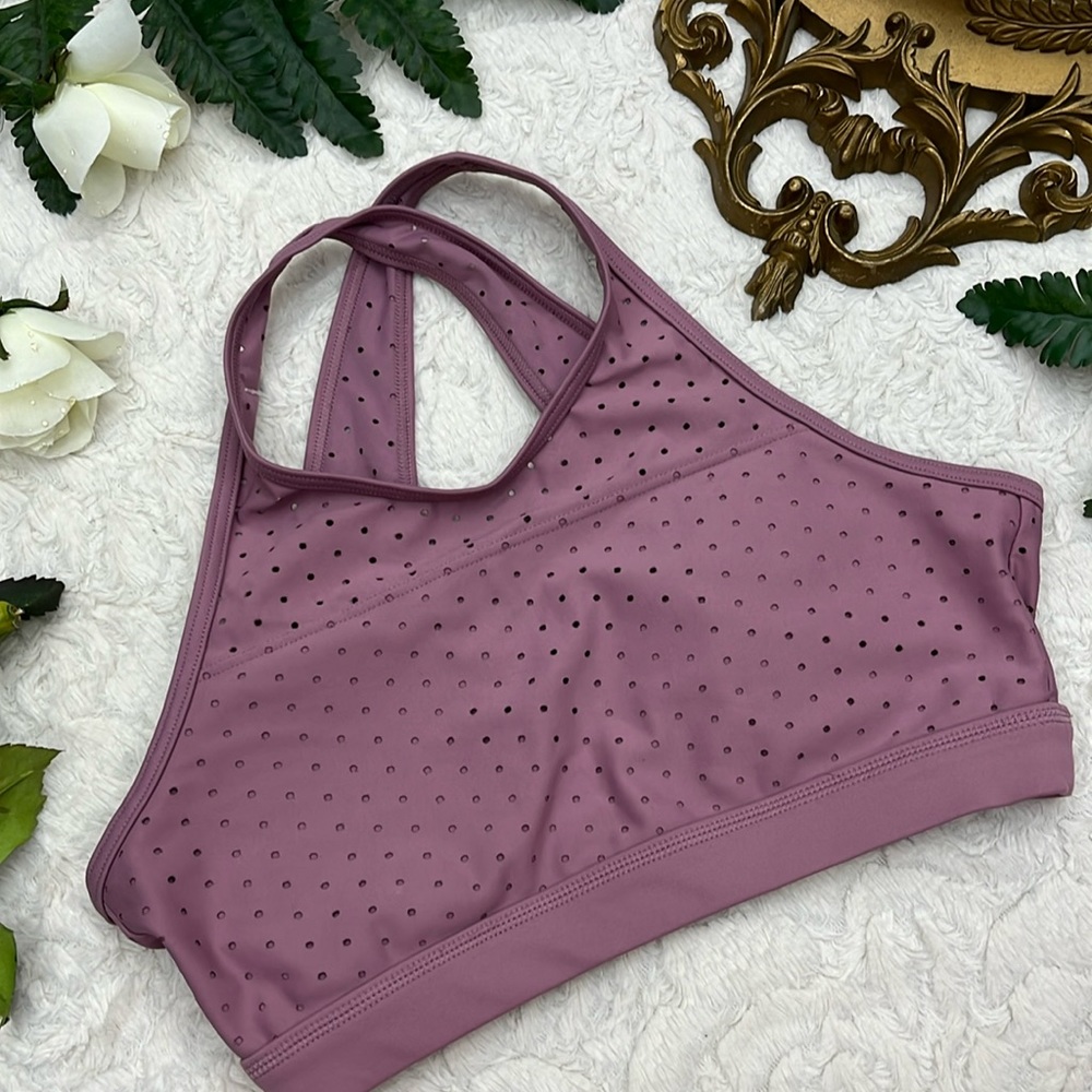 Buff Bunny Sports Bra Mauve Size Small